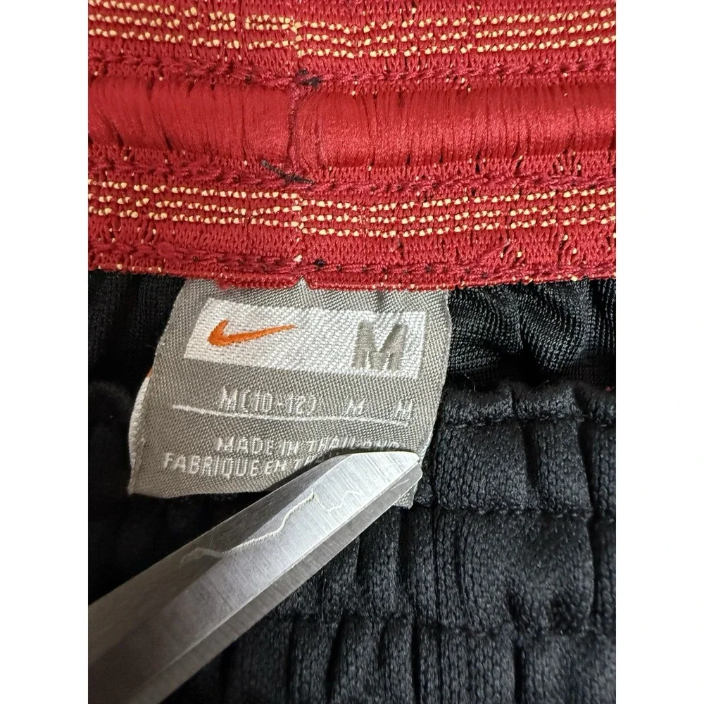 Nike Shorts Boys M‎ Black Red Lebron James Elastic NBA Basketball Pockets
